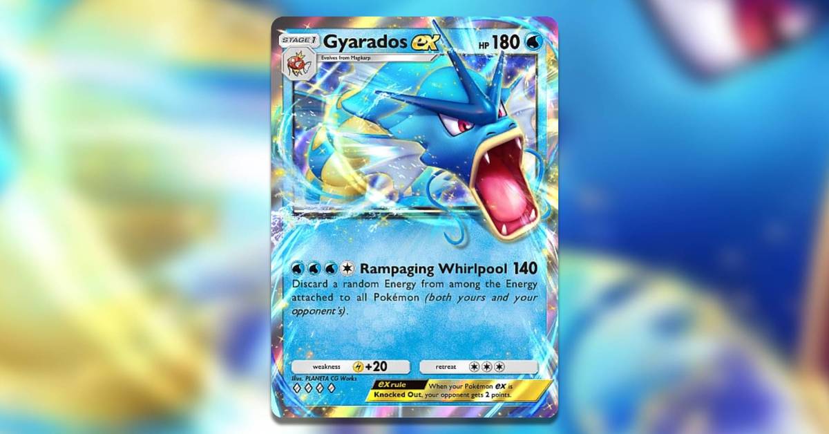 gyarados pokemon card Amazon.com: PokÃmon TCG: Triple Power Tin (Shiny Gyarados) : Toys & Games main image 0