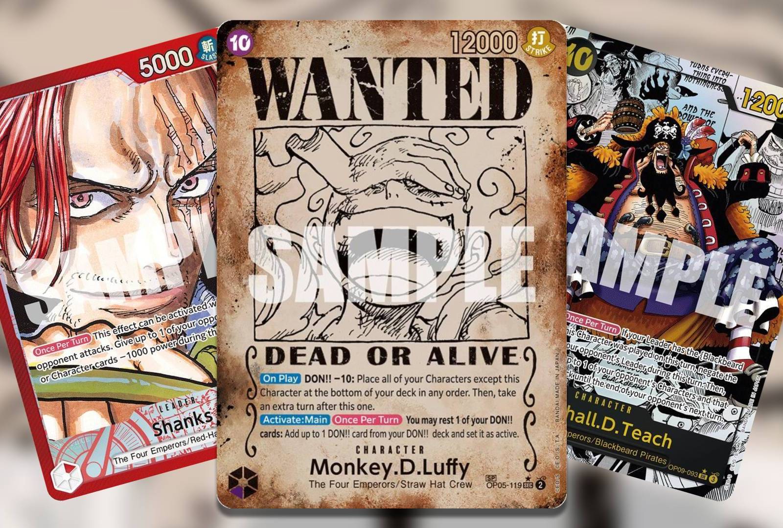 The Most Valuable Cards In OP-09 - Emperors In The New World In One Piece  Card Game