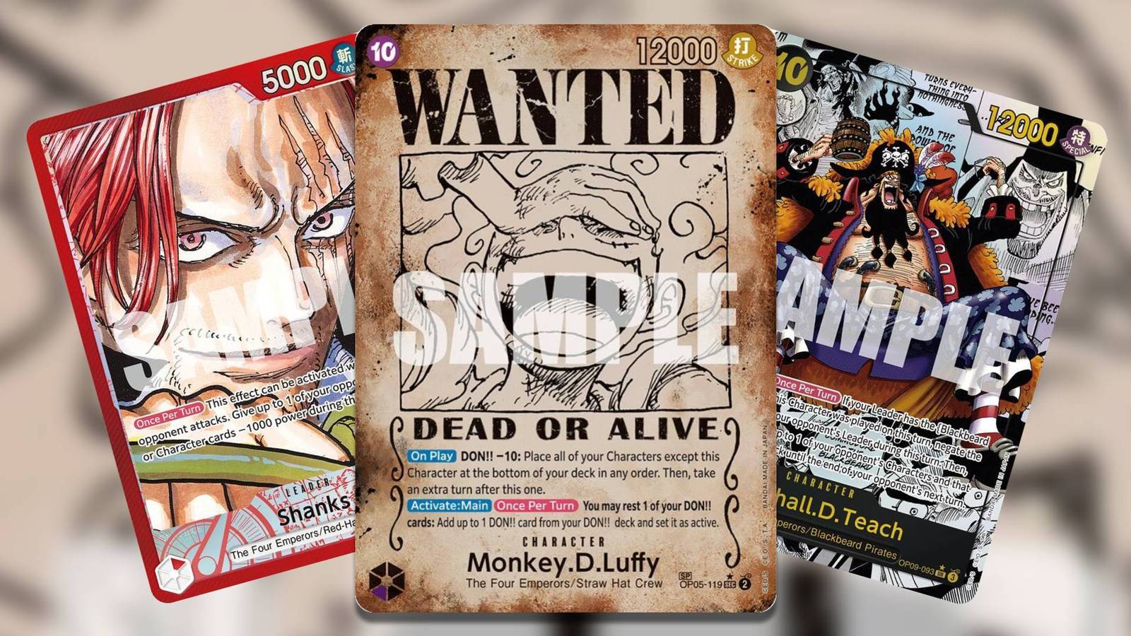 The Most Valuable Cards In OP-09 - Emperors In The New World In One Piece Card Game The Most Valuable Cards In OP-09 - Emperors In The New World In One Piece Card Game