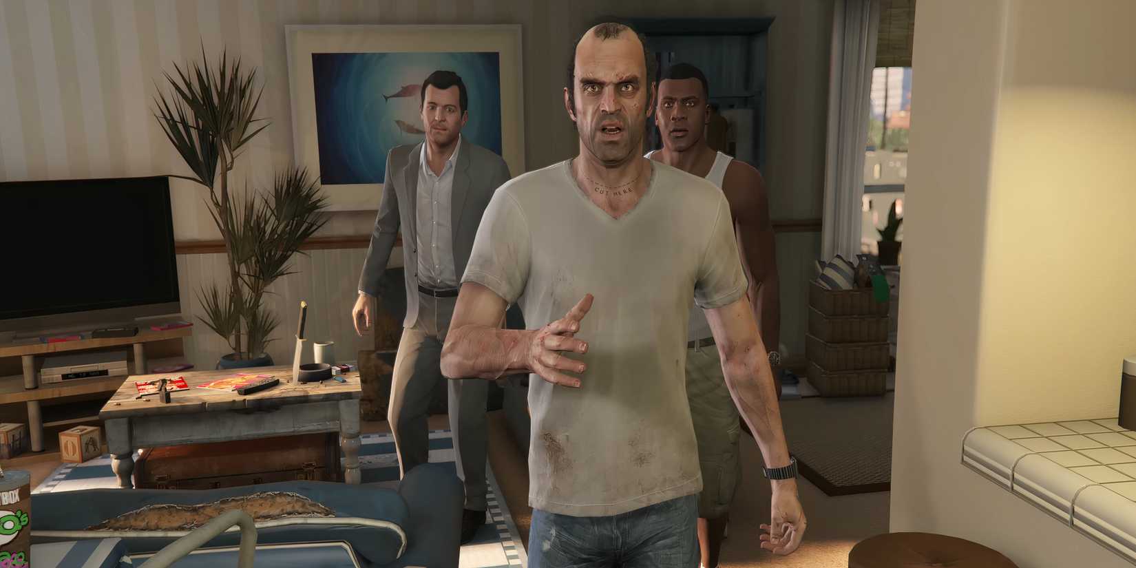 Grand Theft Auto v Trevor, Michael and Franklin