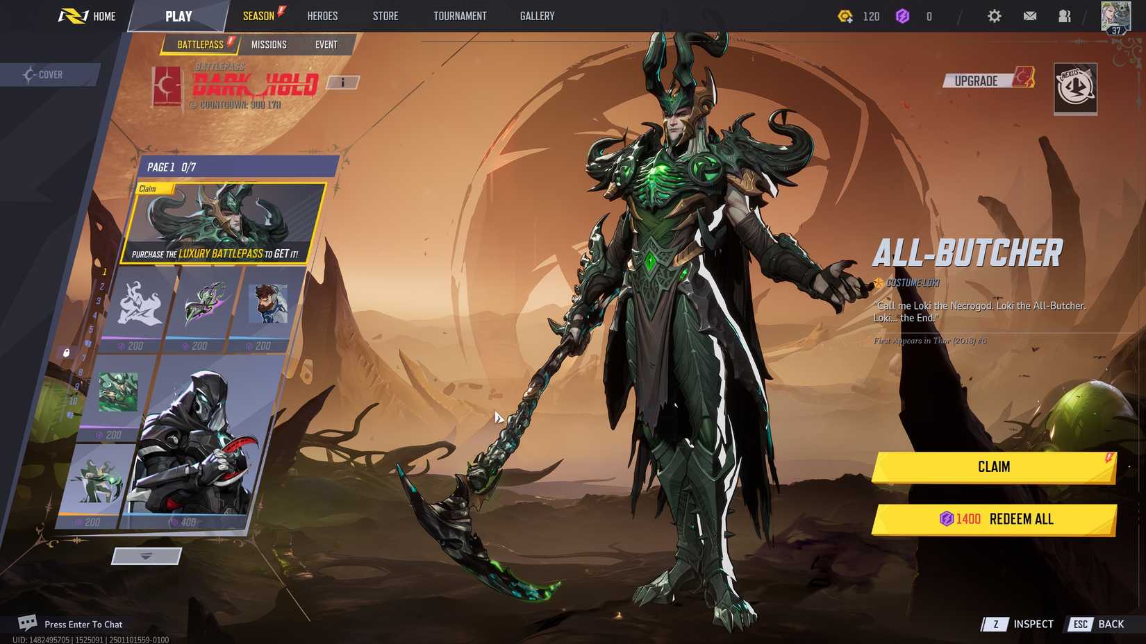 Every Season One Battle Pass Item Reward In Marvel Rivals