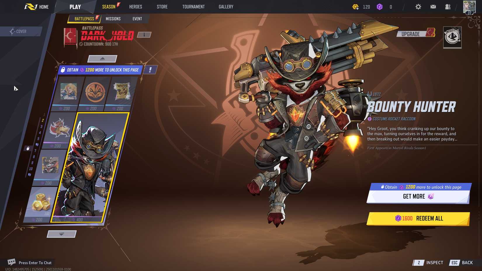 Every Season One Battle Pass Item Reward In Marvel Rivals