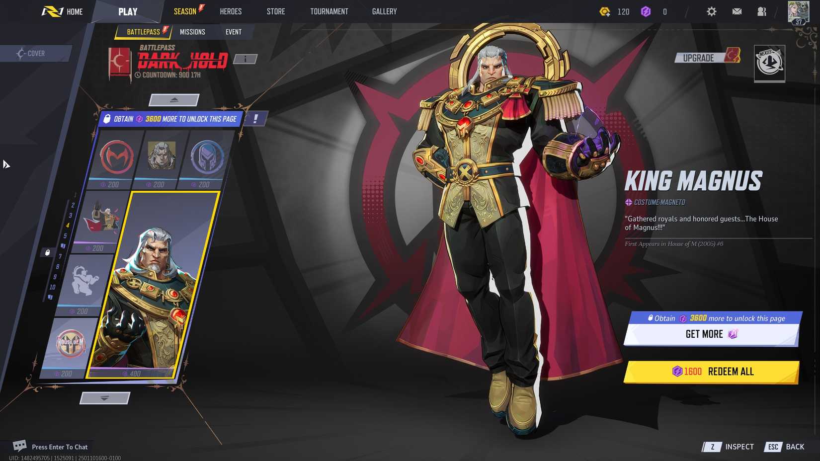 Every Season One Battle Pass Item Reward In Marvel Rivals