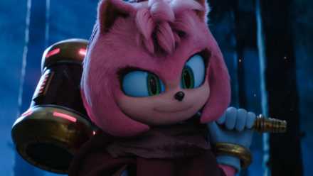 Amy Rose in Sonic The Hedgehog 4.