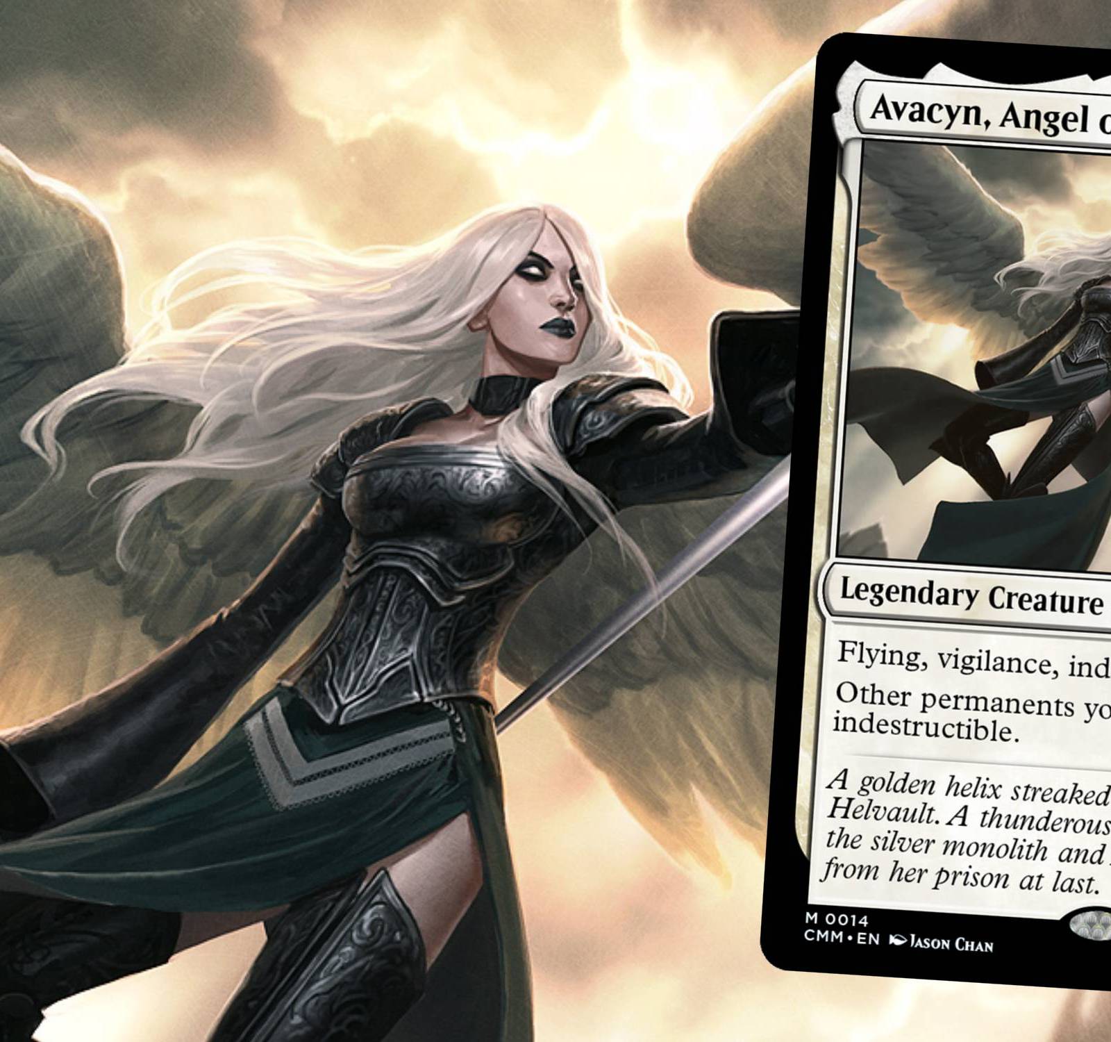 mtg avacyn angel of hope commander deck Avacyn, Angel of Hope ANGEL TRIBAL Magic MTG Custom Commander Deck
