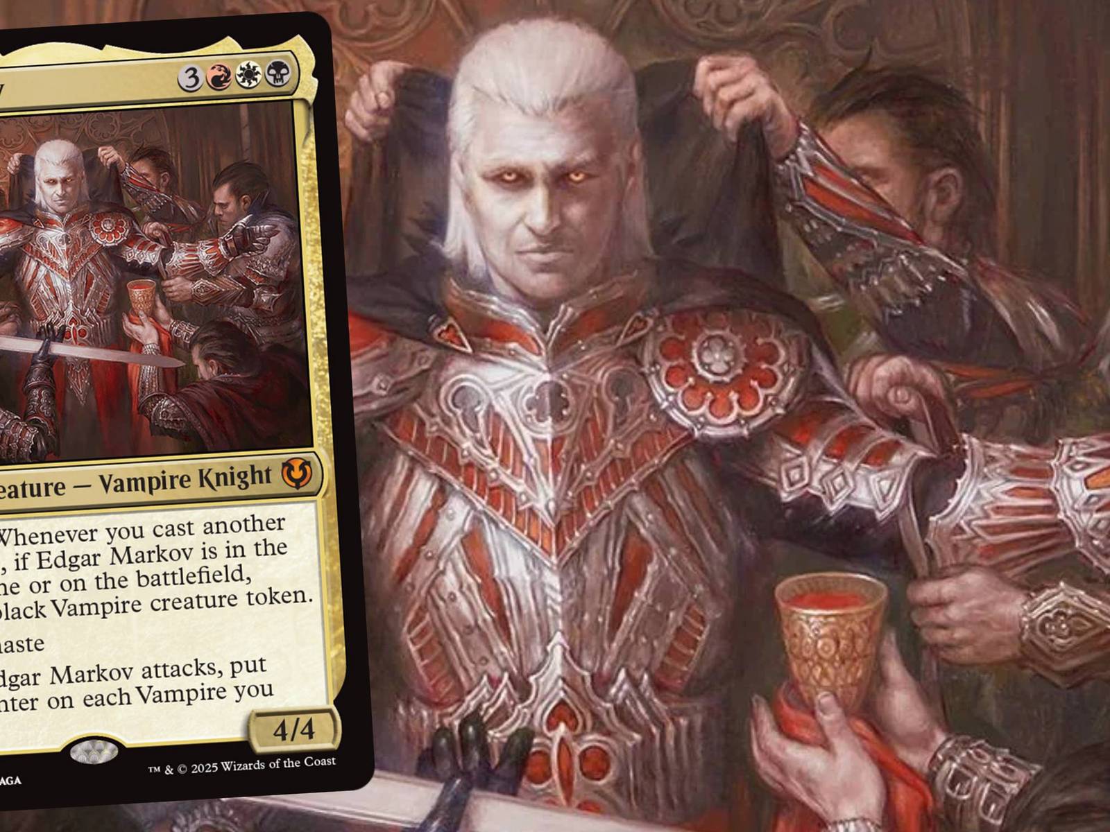 edgar markov card sleeves Amazon.com: Mayday Games 7040 Clear Sleeves 56x87mm Standard USA Game Size  (4x100 Pack, 400 sleeves) : Toys & Games main image 0