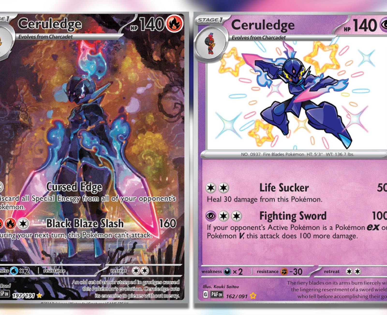 The Most Expensive Ceruledge Pokemon TCG Cards