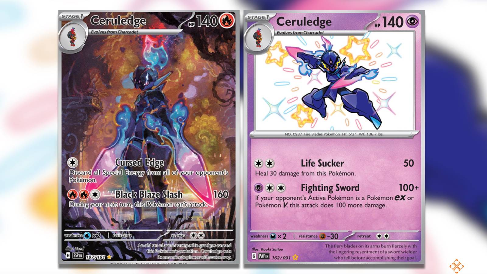 The Most Expensive Ceruledge Pokemon TCG Cards The Most Expensive Ceruledge Pokemon TCG Cards