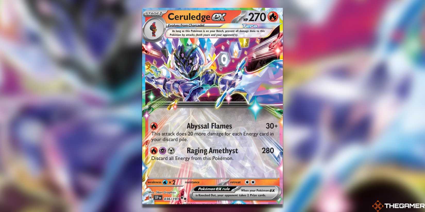 The Most Expensive Ceruledge Pokemon TCG Cards
