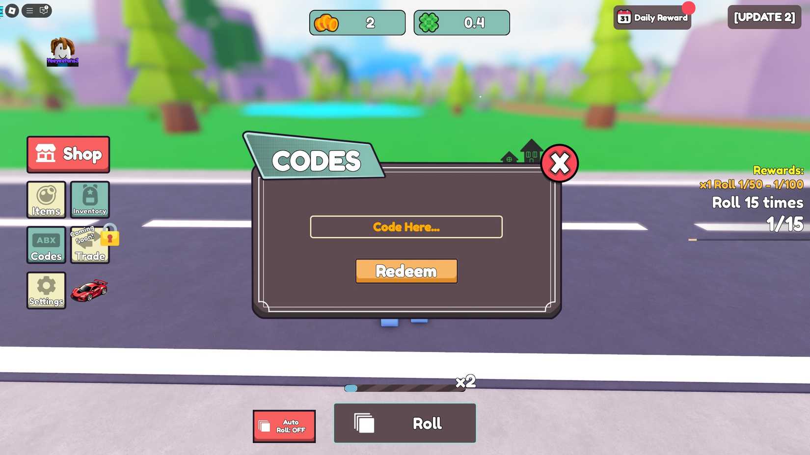 City GO Codes - Roblox