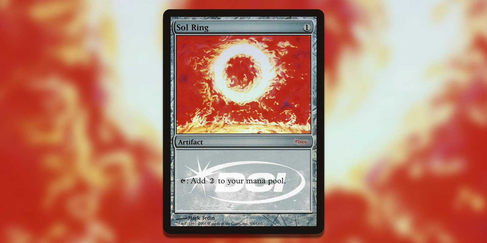 mtg sol ring card Altered Art The Gathering (MTG) card images and symbols Wizards of the Coast Sol Ring - Universes Beyond: