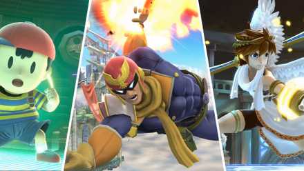 Super Smash Bros. Ness, Captain Falcon, and Pit appear in Ultimate.