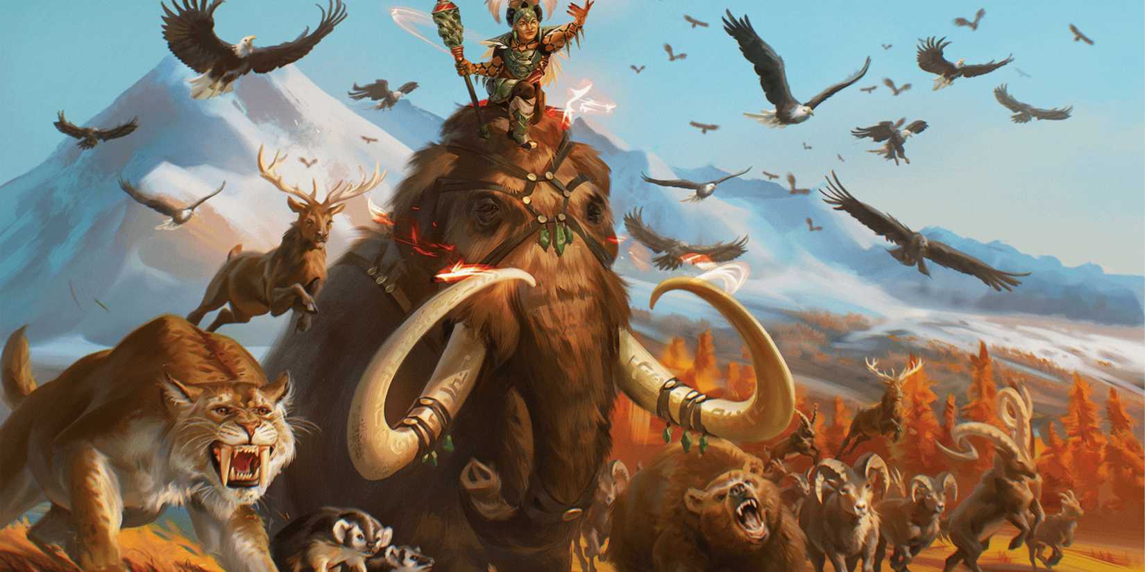 Druid Riding Raptor Tips And Tricks For Ending Your DND Campaign Well