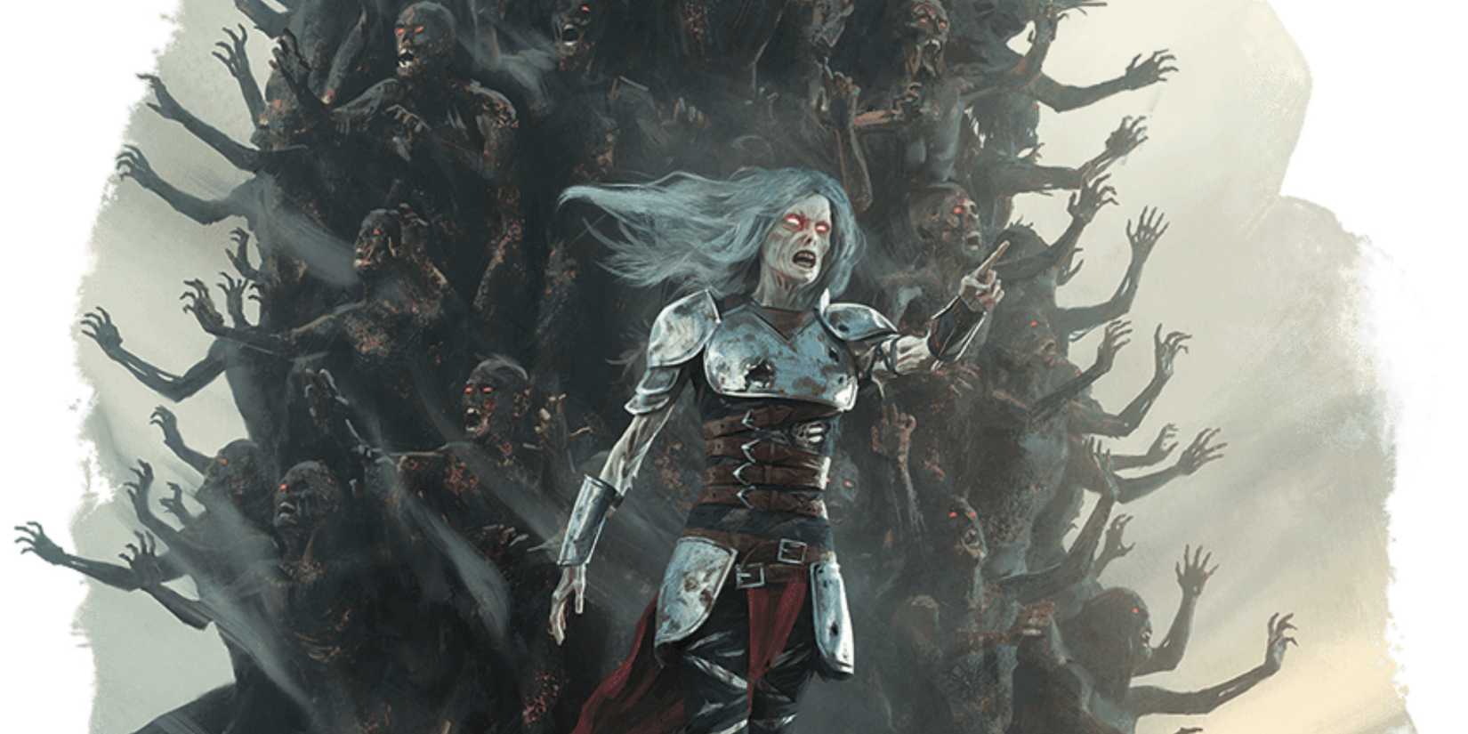 A Graveyard Revenant following after a Revenant from DND.