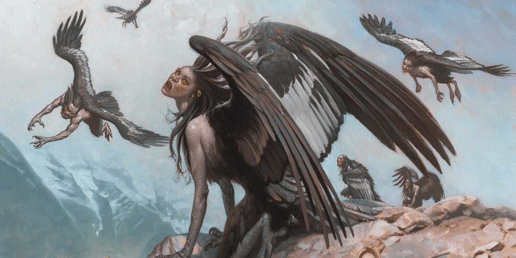 Harpies from Dungeons & Dragons.