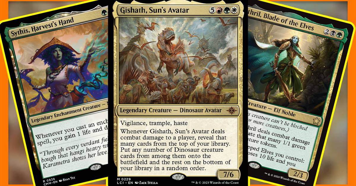 Magic: The Gathering - 10 Great Bracket 4 Commanders Magic: The Gathering - 10 Great Bracket 4 Commanders