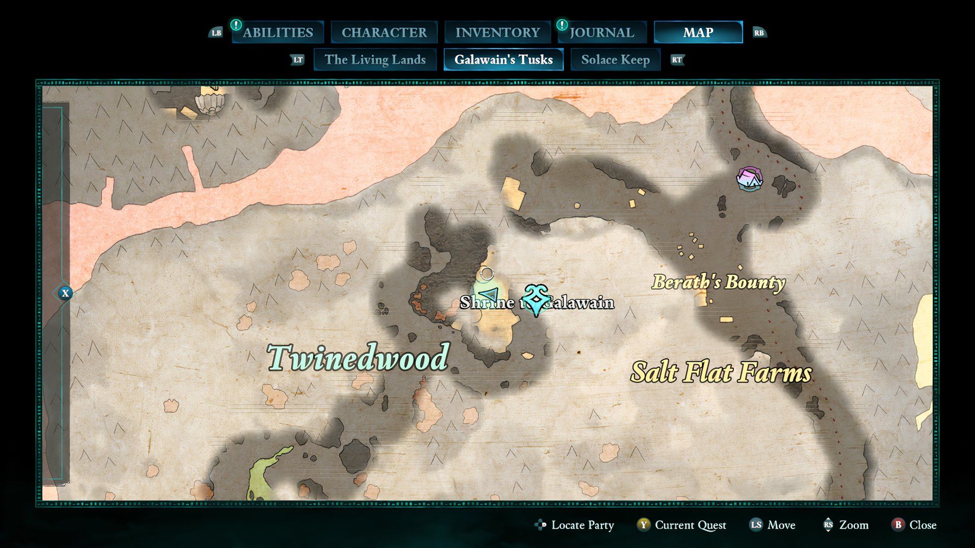 All Totem Of Perseverance Fragment Locations In Galawain's Tusk In