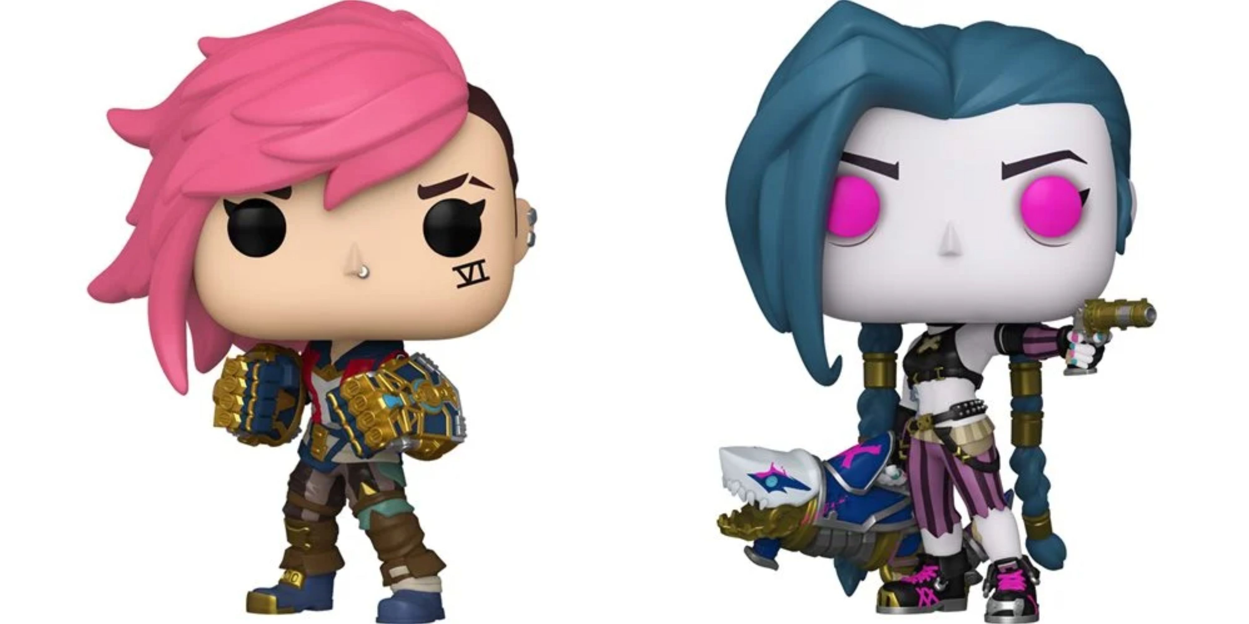 Arcane's Jinx And Vi Funko Pops Are Back Up For Pre-Order