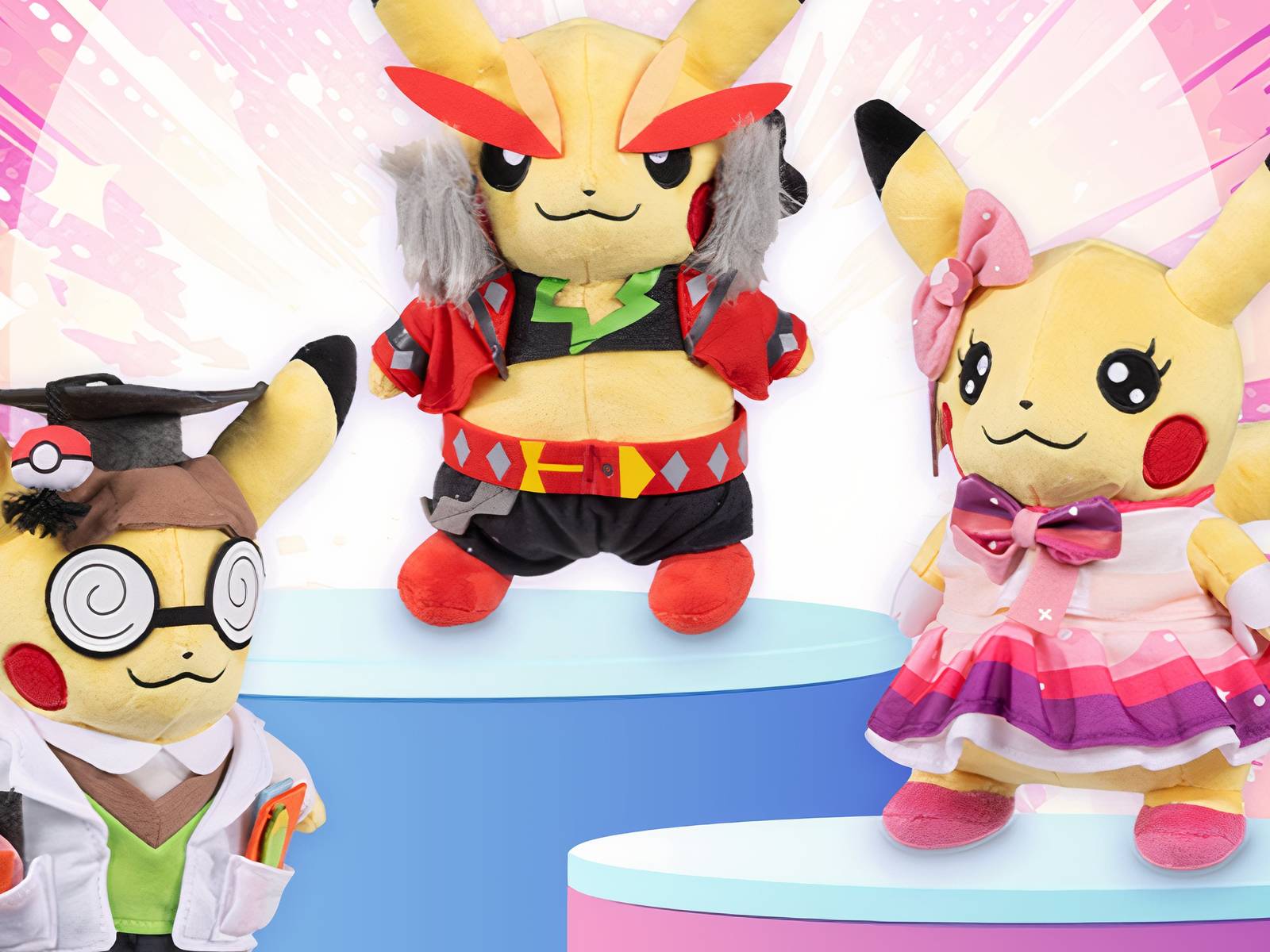 Pokemon Has Restocked Its Cosplay Pikachu And Eeveelution Plushes Pokemon Has Restocked Its Cosplay Pikachu And Eeveelution Plushes