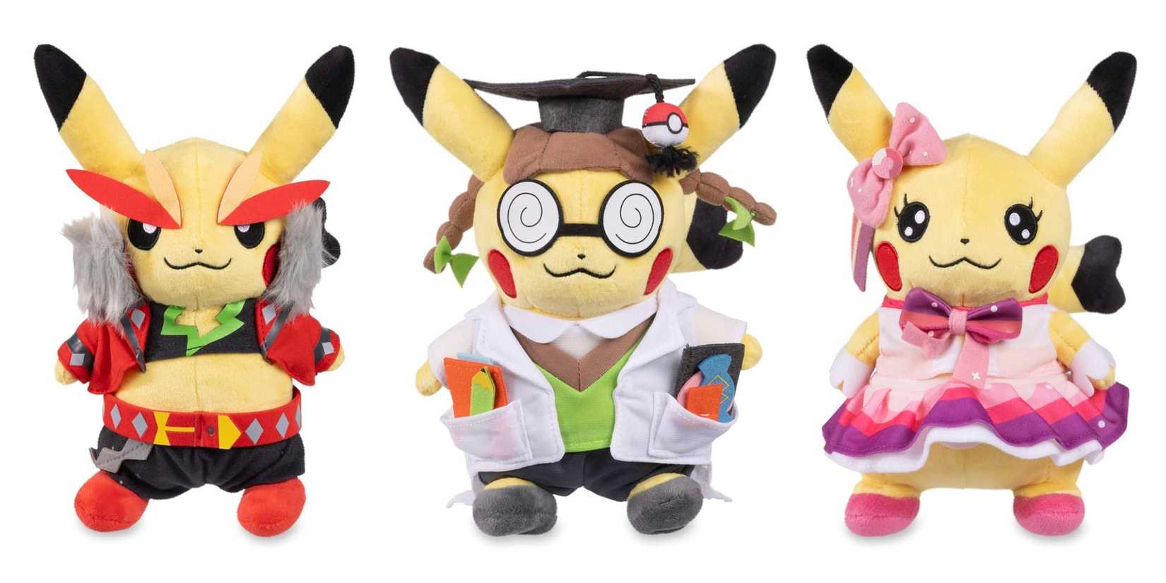 Pokemon Has Restocked Its Cosplay Pikachu And Eeveelution Plushes