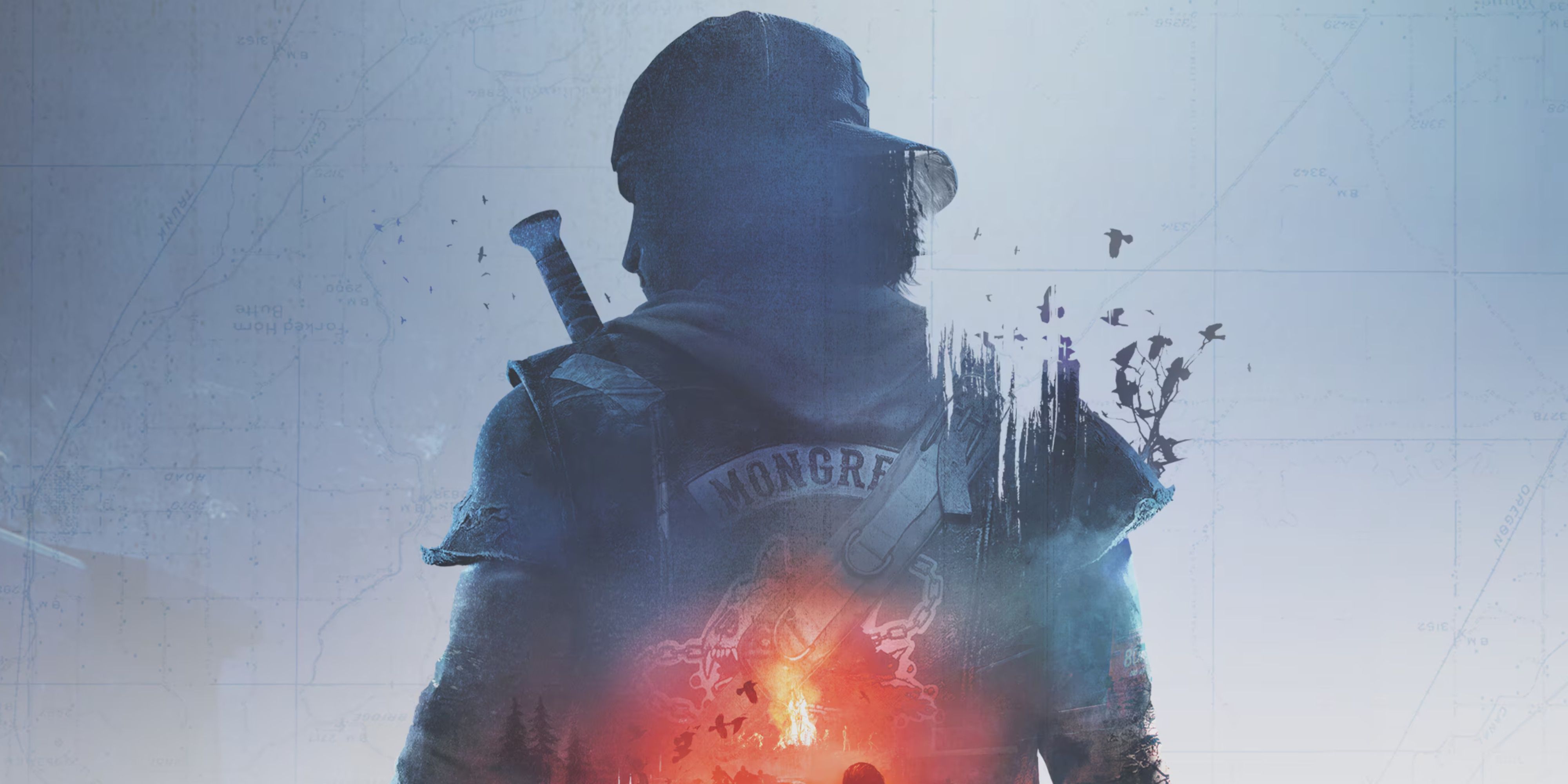 deacon st john silhouette in days gone remastered.