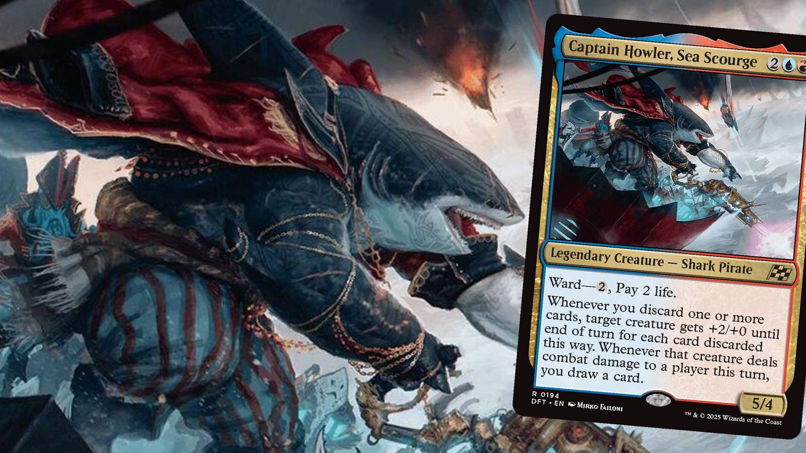 mtg shark commander deck One Punch Shark // Commander (Captain Howler, Sea Scourge) deck list mtg // Moxfield MTG Deck Builder