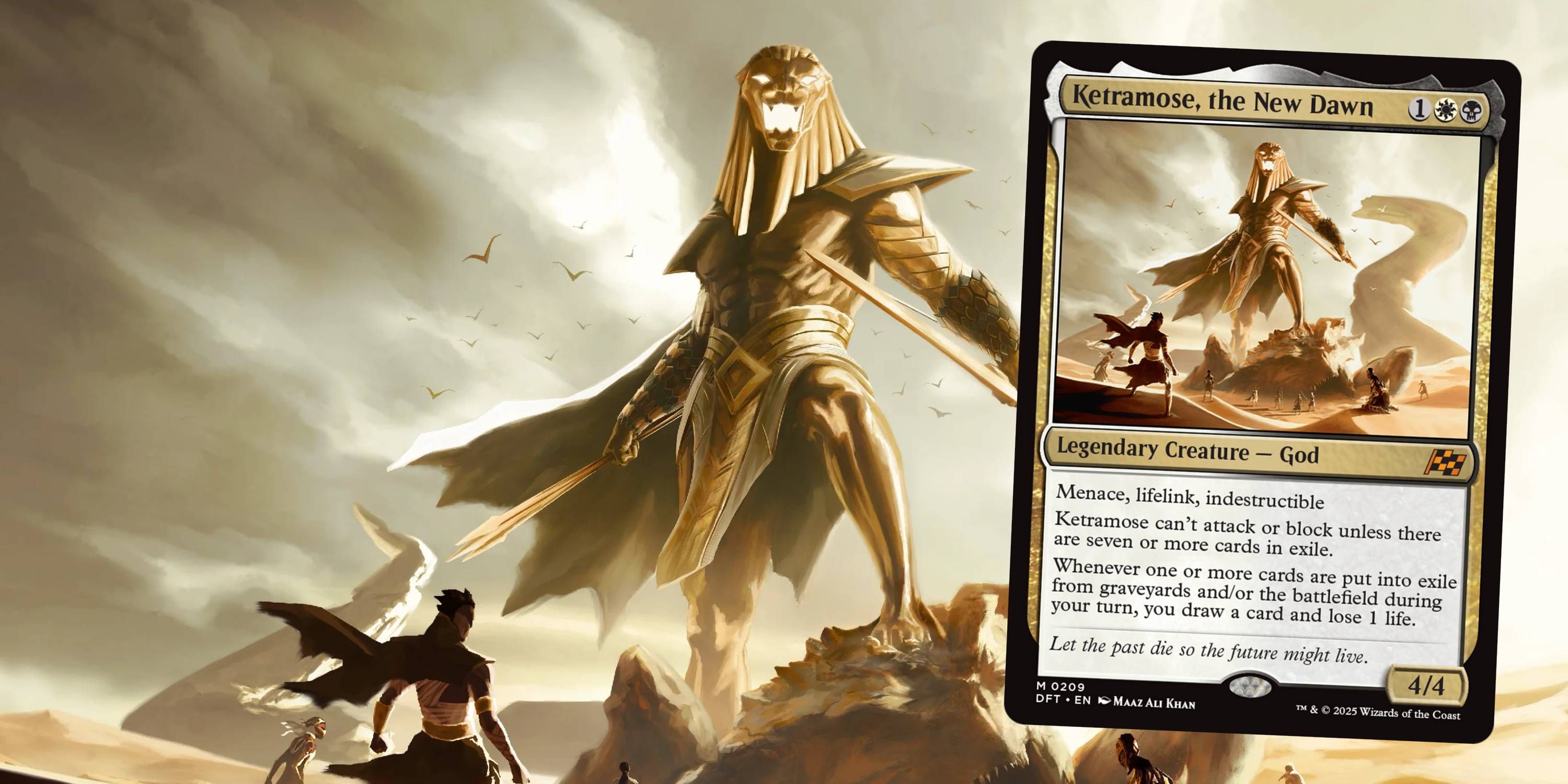 How To Play Ketramose, The New Dawn Commander Deck In Magic: The