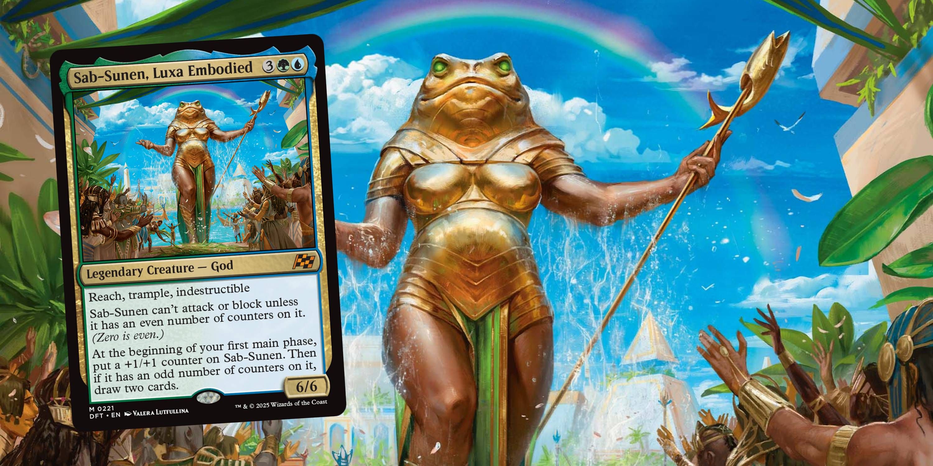 How To Play The Sab-Sunen, Luxa Embodied Commander Deck In Magic