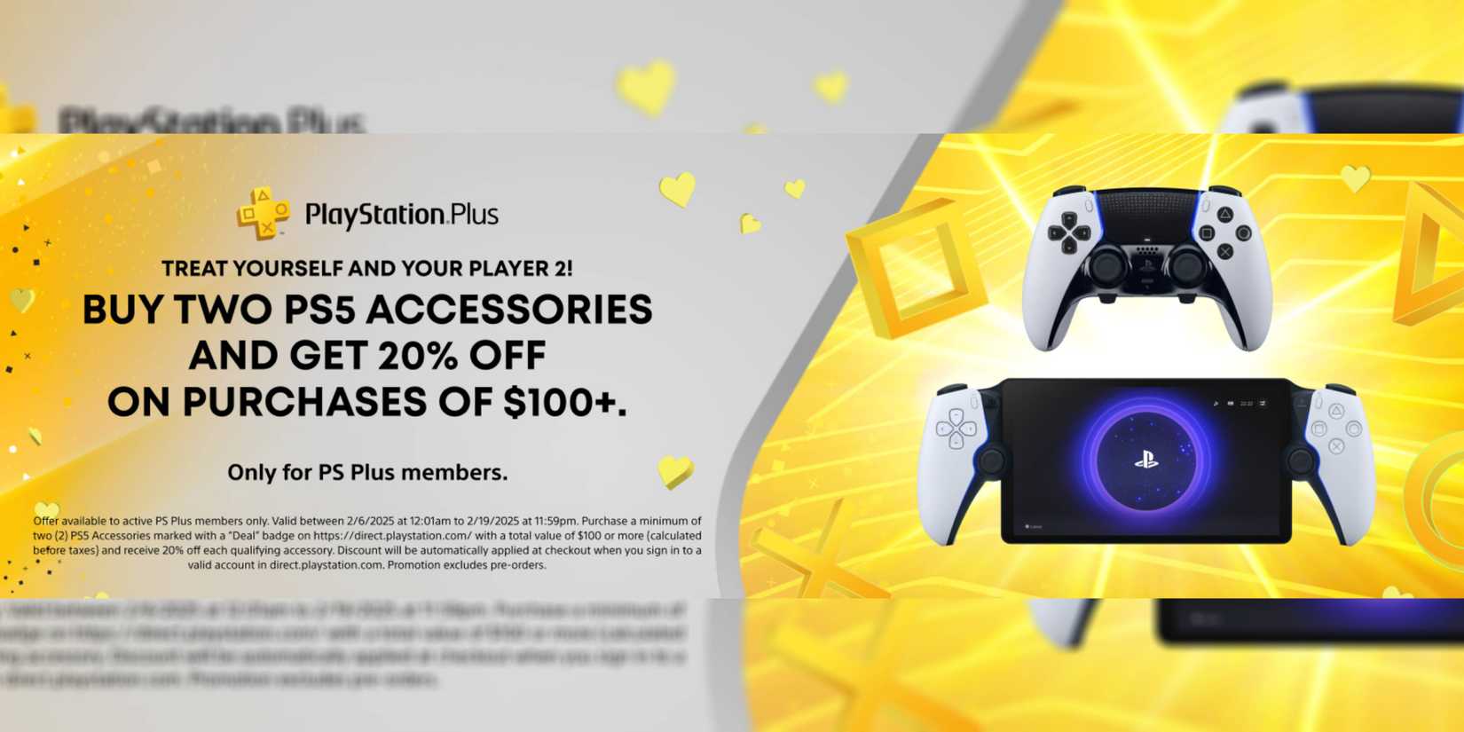 PS Plus Members Can Get 20 Percent Off PS5 Accessories For A 