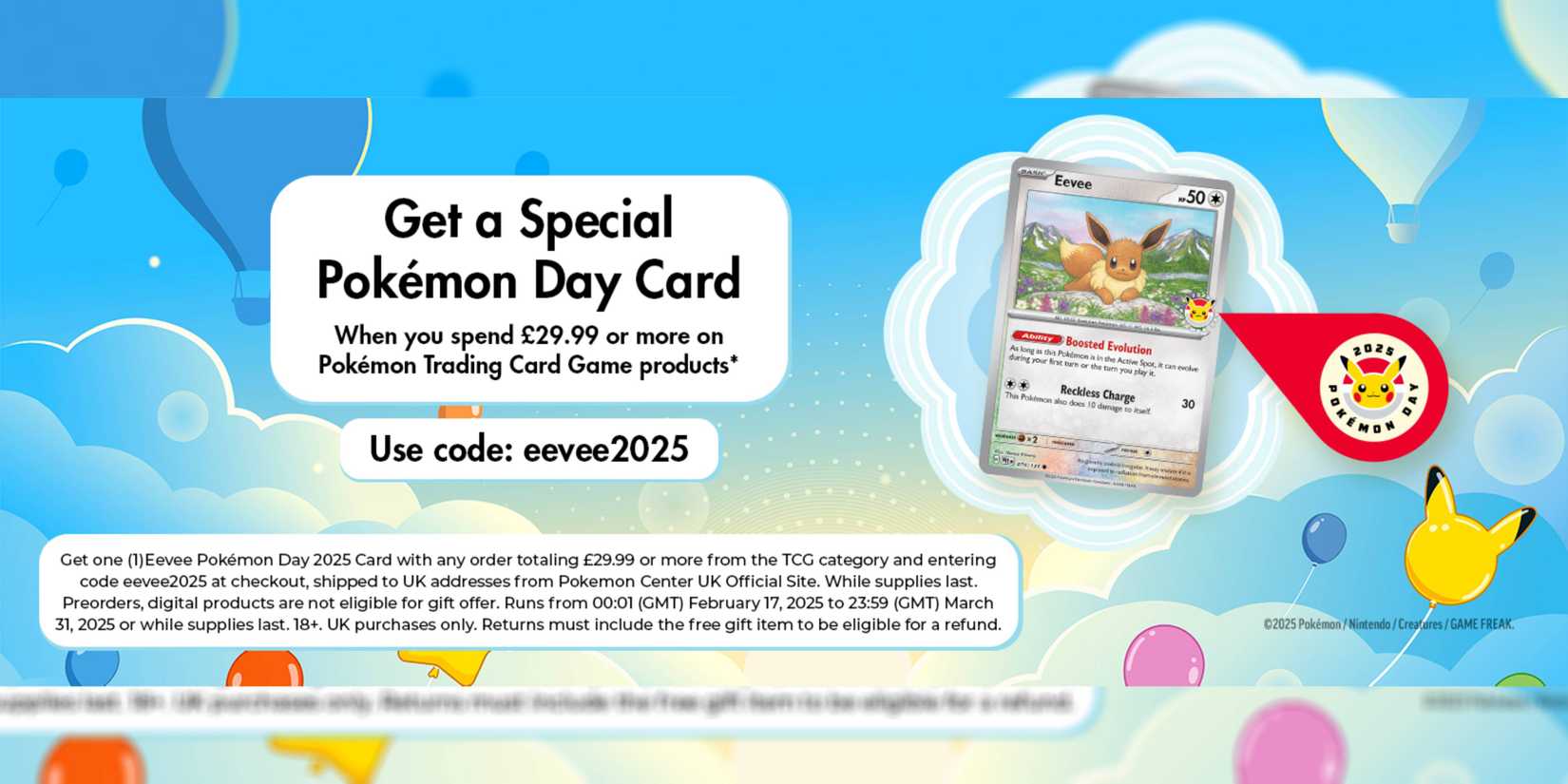 Pokemon Day's Eevee Promo Card Giveaway Is Already Live Pokemon Day's Eevee Promo Card Giveaway Is Already Live