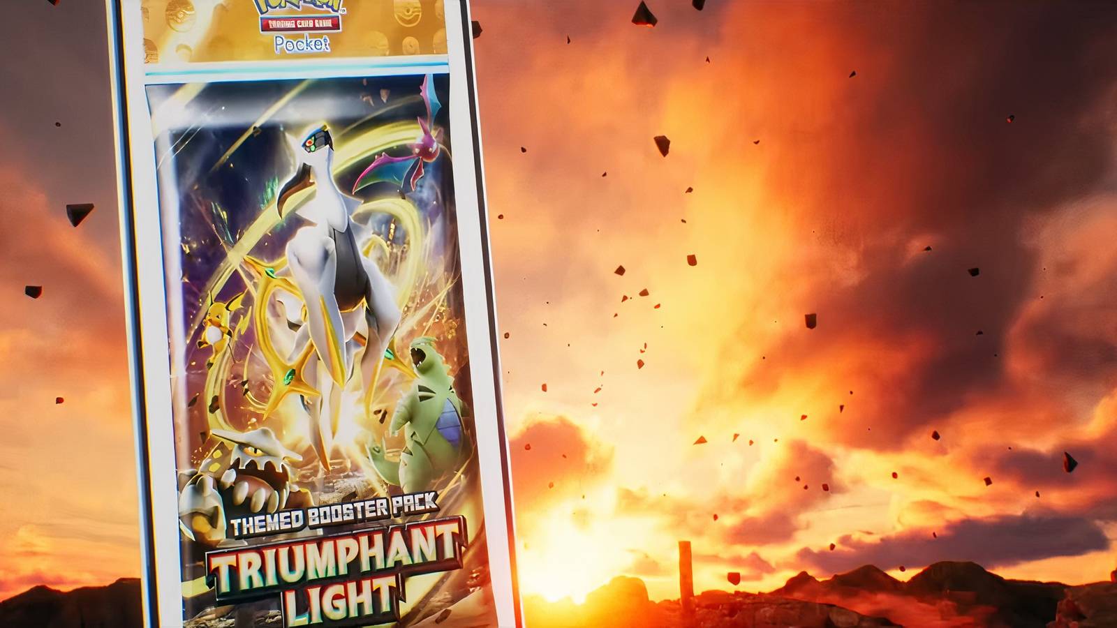 Pokemon TCG Pocket Officially Reveals Triumphant Light, Coming Tomorrow Pokemon TCG Pocket Officially Reveals Triumphant Light, Coming Tomorrow