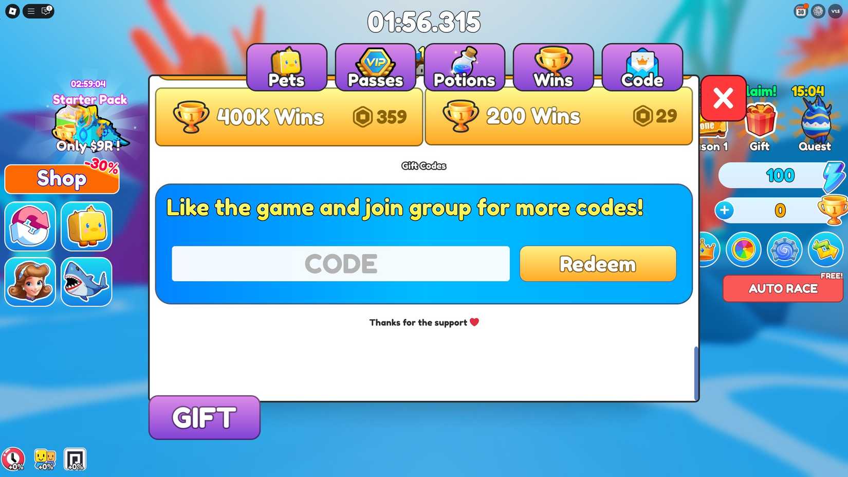 Fish Training Codes - Roblox