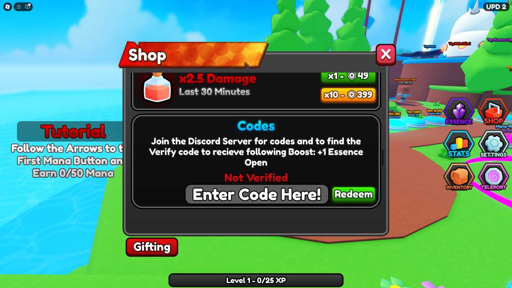 Button Anime Codes - Roblox