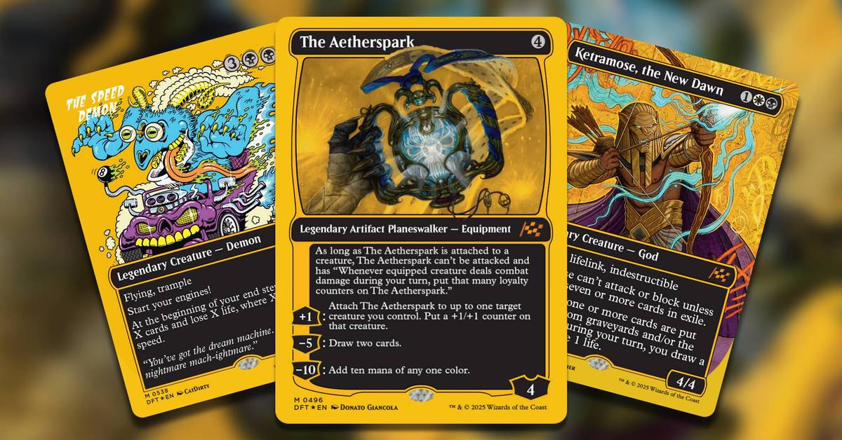 aetherdrift mtg best cards Commander Deck - Card Games - Collectible - TCG New The Most Expensive Box Toppers