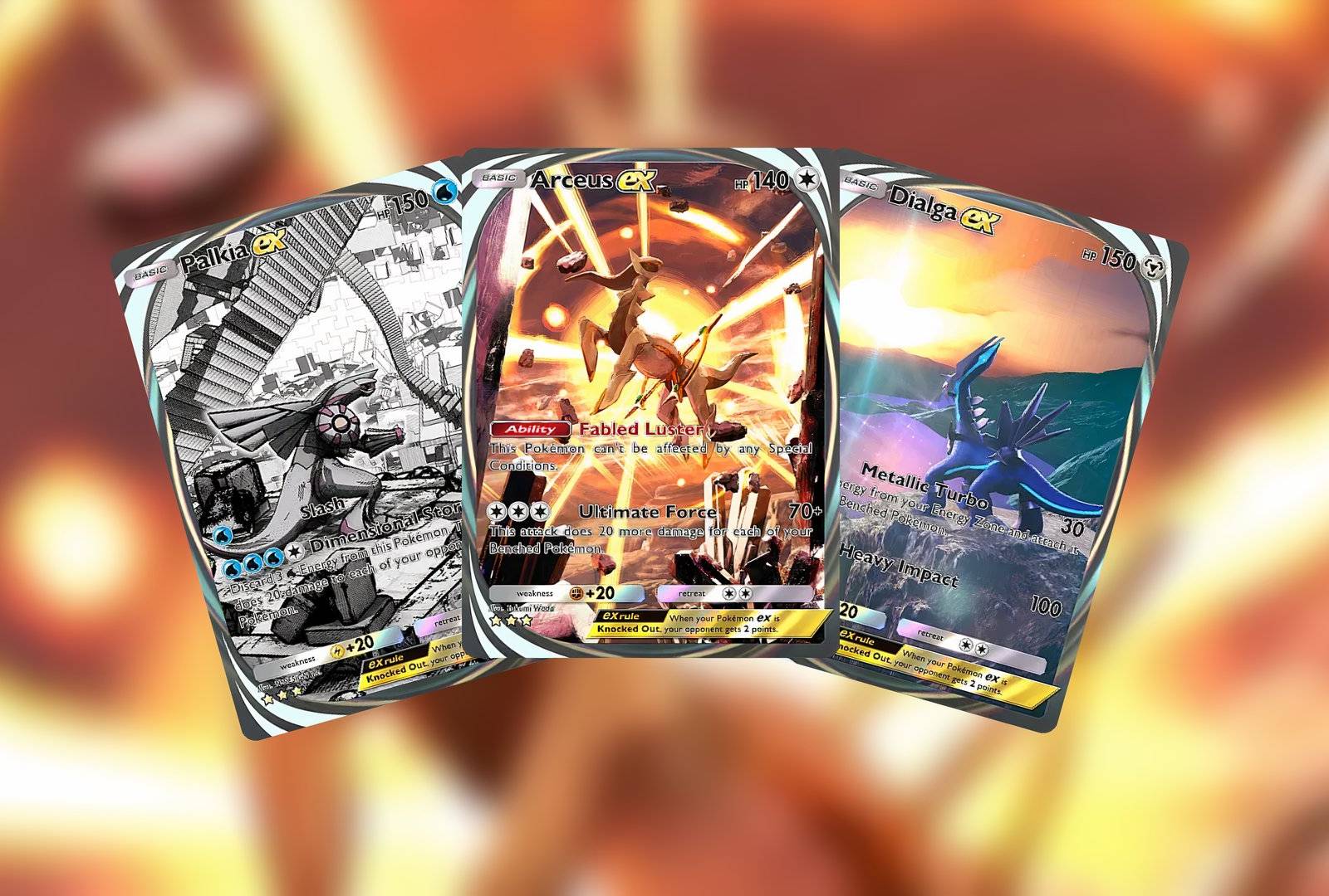 Pokemon TCG Pocket's Latest Meta Features Arceus, Dialga, And Palkia