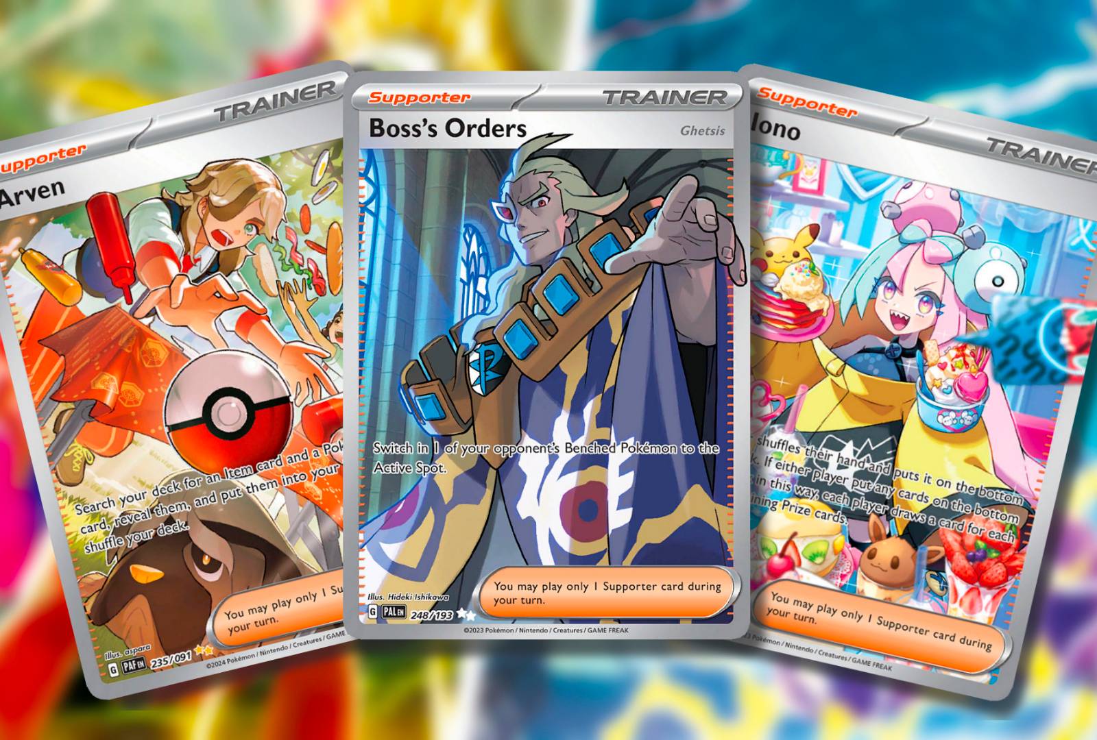 arven pokemon trainer card 166/198 - Scarlet & Violet - x4 Lot shuffle your deckYou may play only 1 Supporter card during your turn. Card Arven SAR Pokmon SV1V