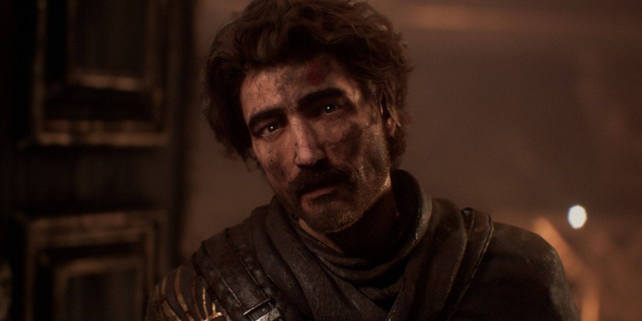 A dirty Gustave from Clair Obscur Expedition 33.