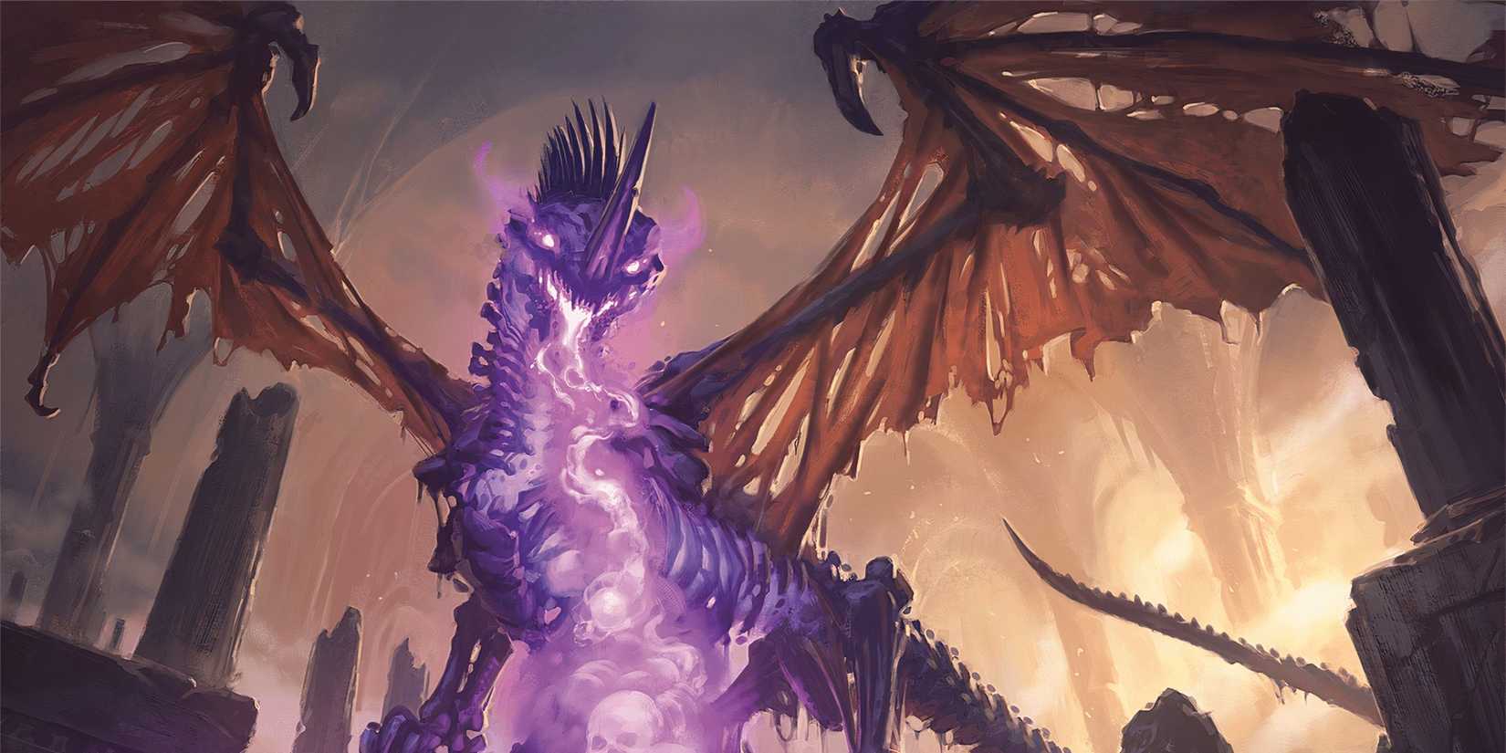 A dracolich in Dungeons & Dragons. 