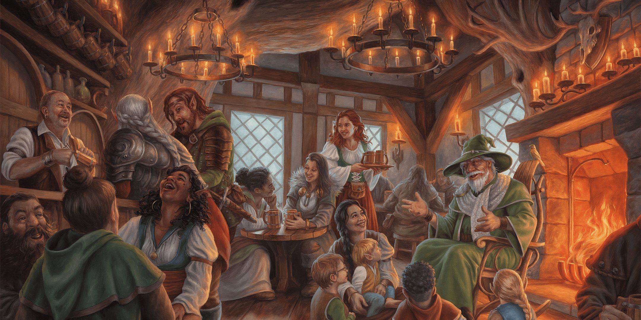 The dragonlance tavern in Dungeons & Dragons. 