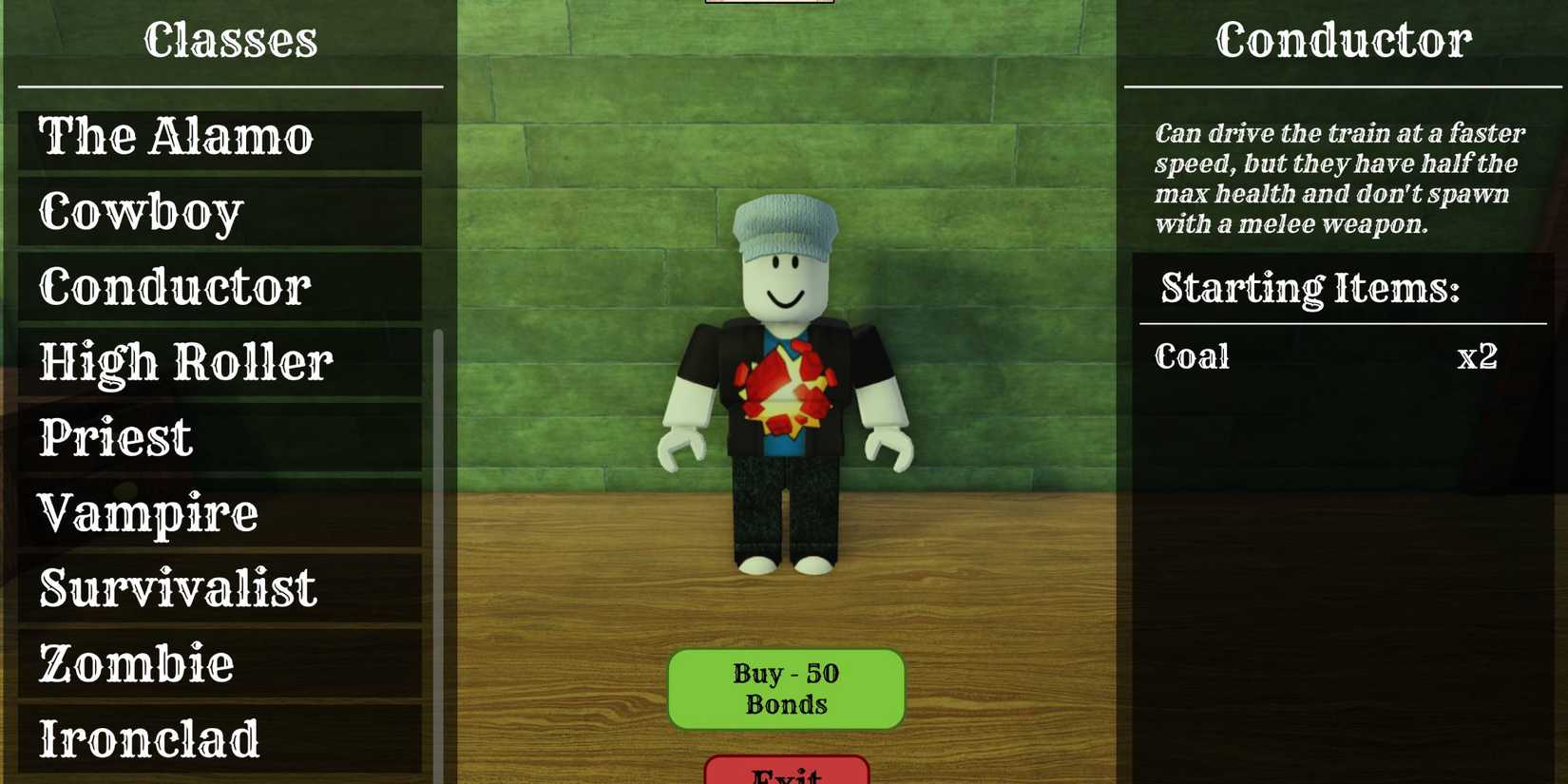 Complete Guide To Classes In Roblox Dead Rails