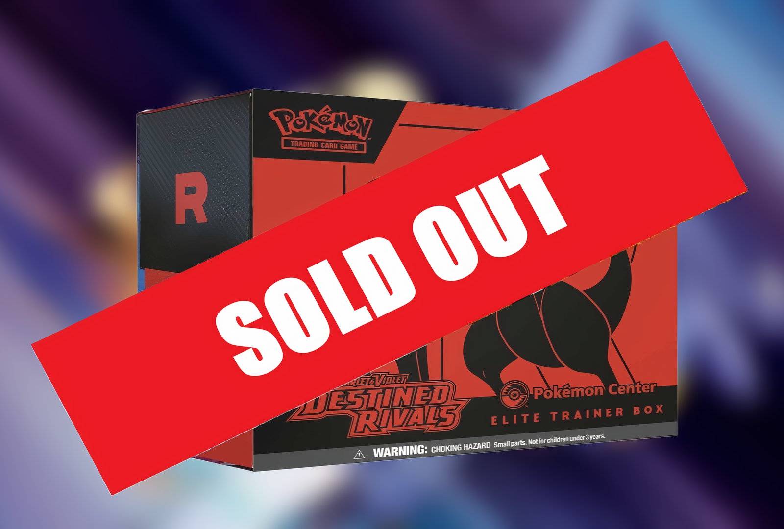 Pokemon TCG Destined Rivals Pokemon Center Elite Trainer Boxes Are