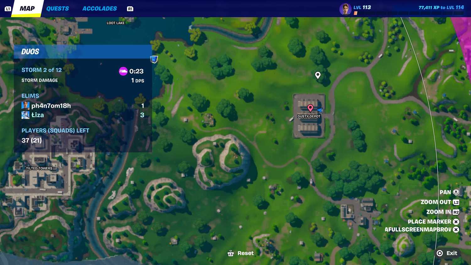 Treusere Map Every Secret Treasure Location In Fortnite: OG Chapter 1, Season 3