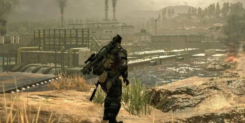 Looking at an industry in Metal Gear Solid 5 The Phantom Pain.