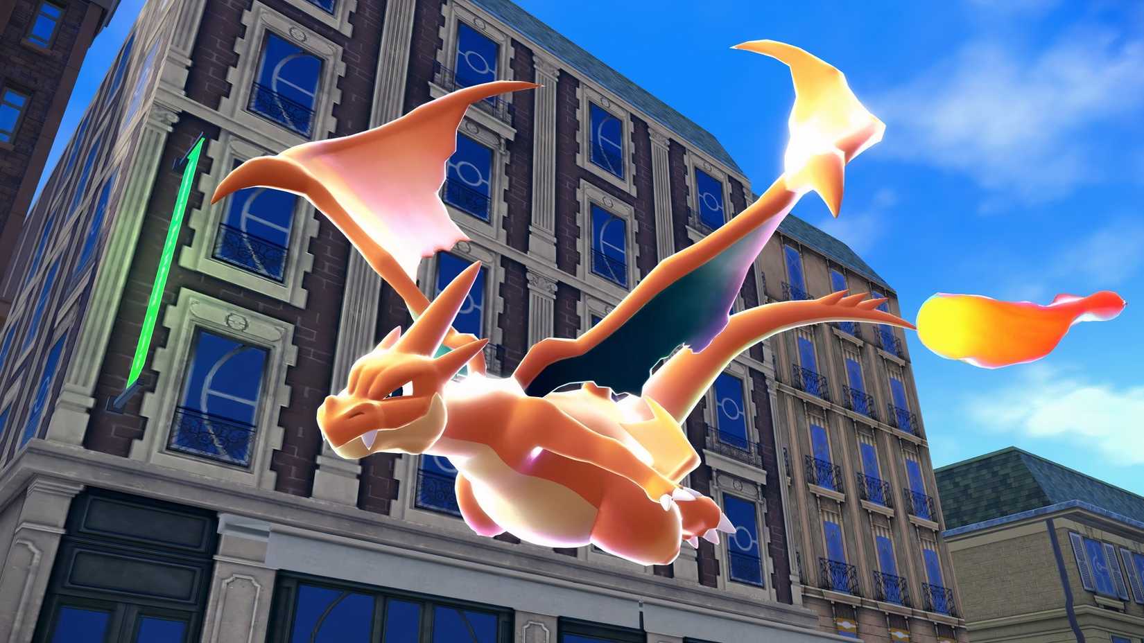 Mega Charizard Y in Pokemon Legends Z-A