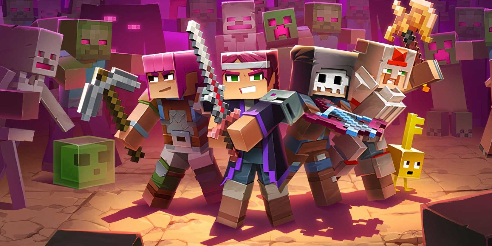 Minecraft Dungeons Breaks Record Player Count On Steam Six Times In Six ...