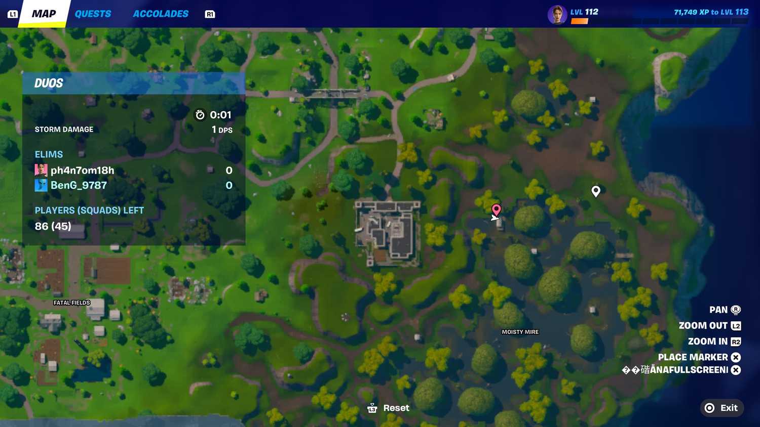 Treusere Map Every Secret Treasure Location In Fortnite: OG Chapter 1, Season 3