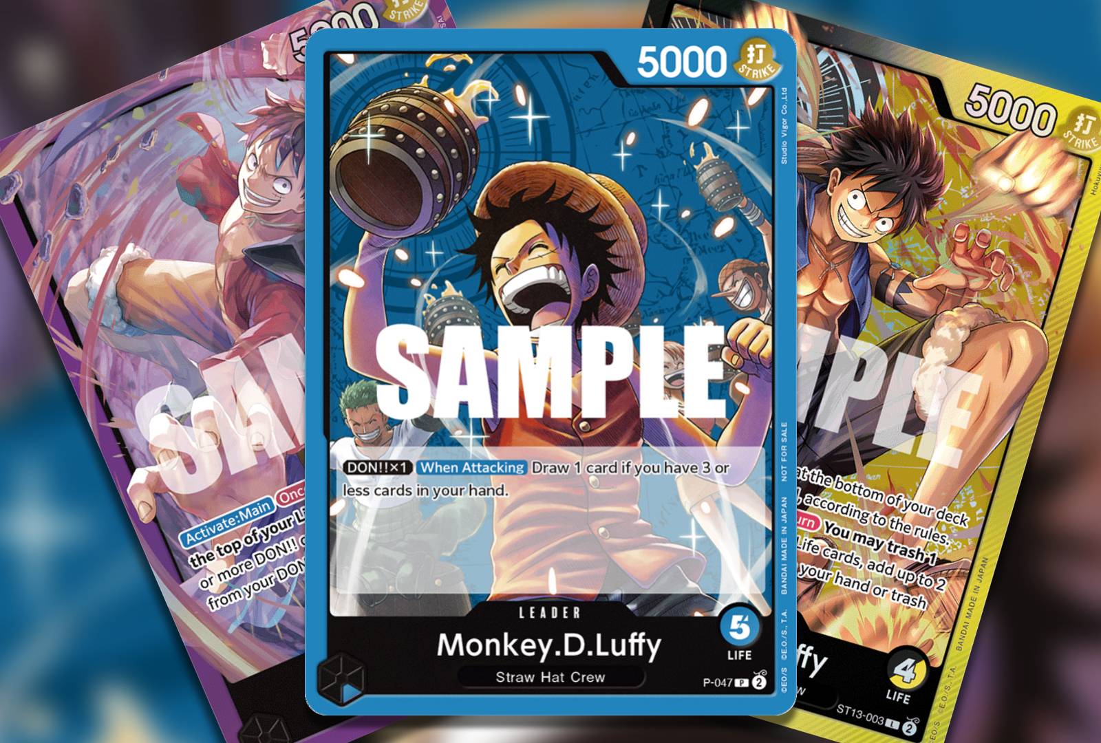 best one piece tcg deck BANDAI Card Game: Purple Monkey.D.Luffy ST18 Starter The game will be released worldwide later in 2022. Everything We Know About One
