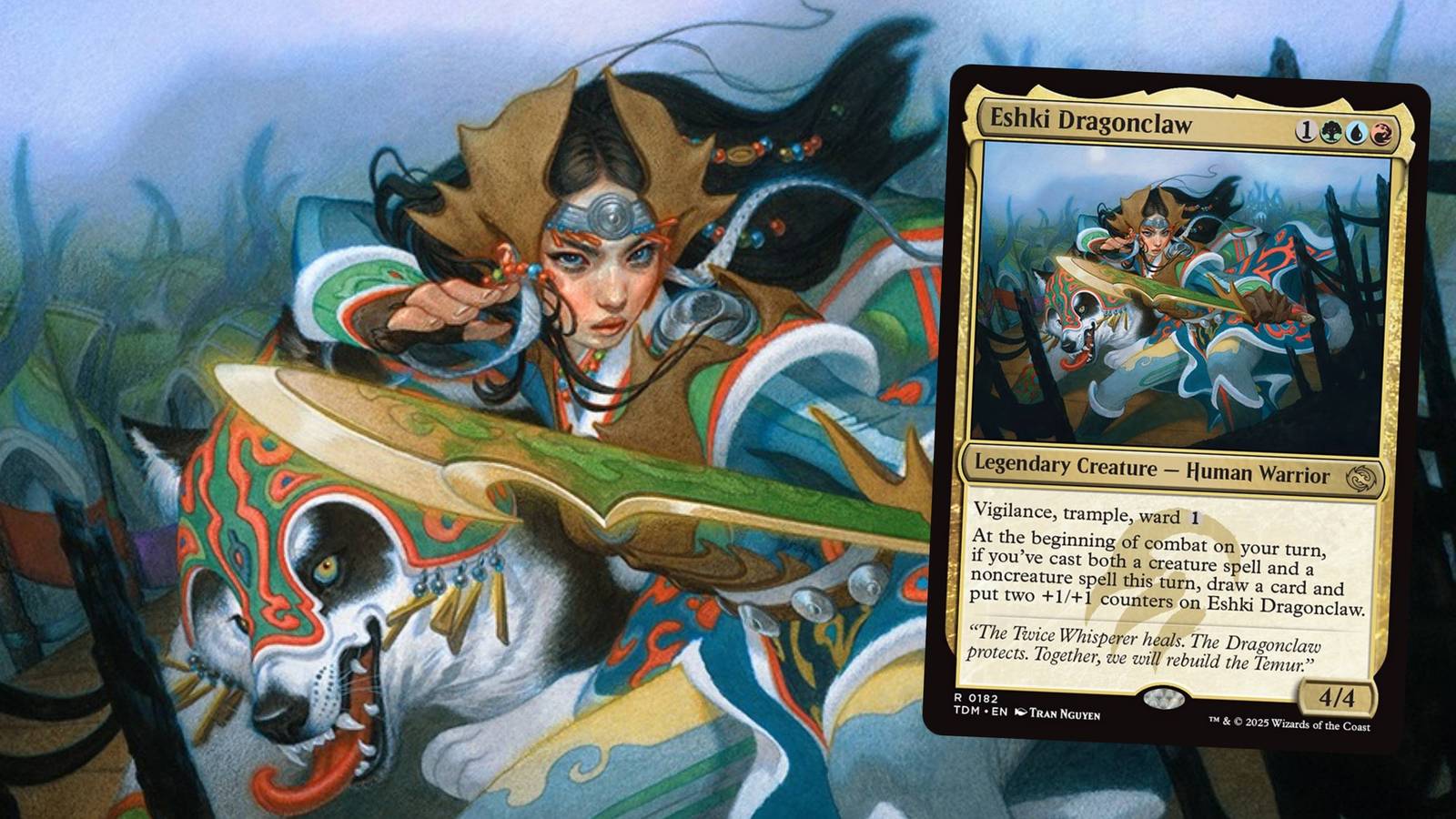 Best Eshiki Dragonclaw Commander Deck In MTG