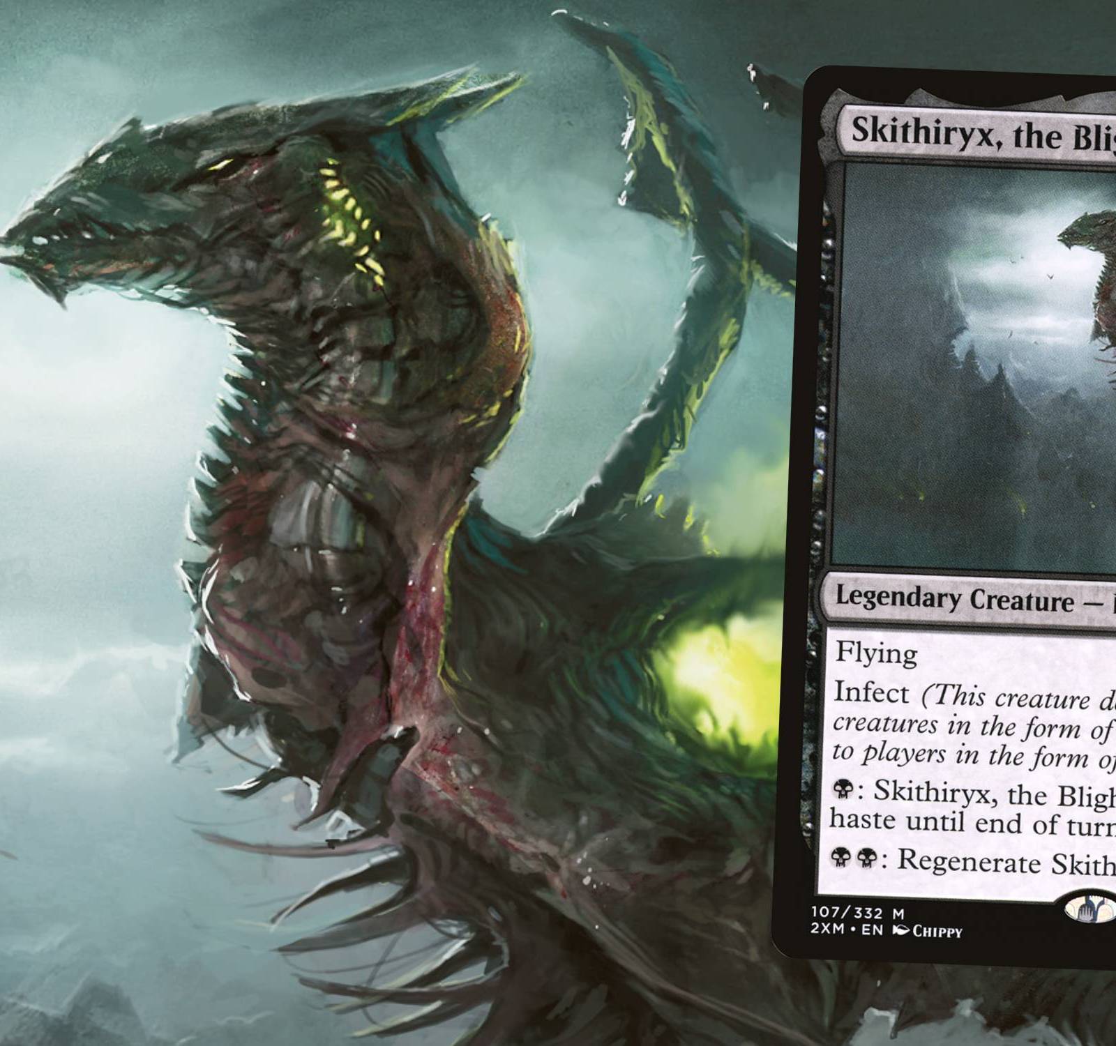 mtg skithiryx commander deck Skithiryx, the Blight Dragon | Infect, Aggro, Poison | MTG Commander Deck Tech