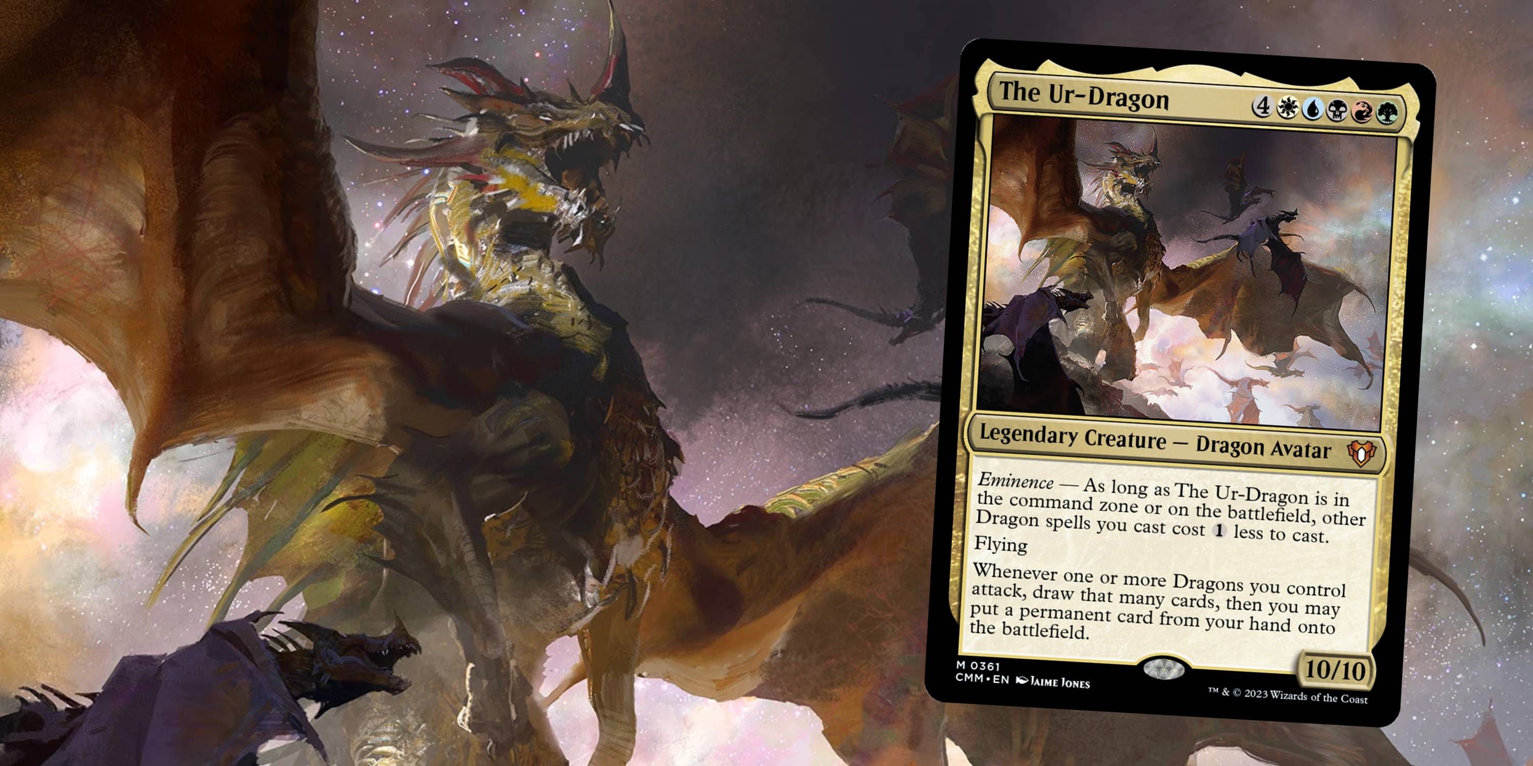 MTG COMMANDER The Ur-Dragon 英語版 The Ur-Dragon MTG - Commander Masters #594 (English) | Magic